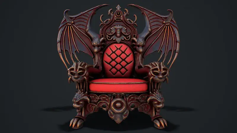 3D model připravený ke hře Fantasy Throne