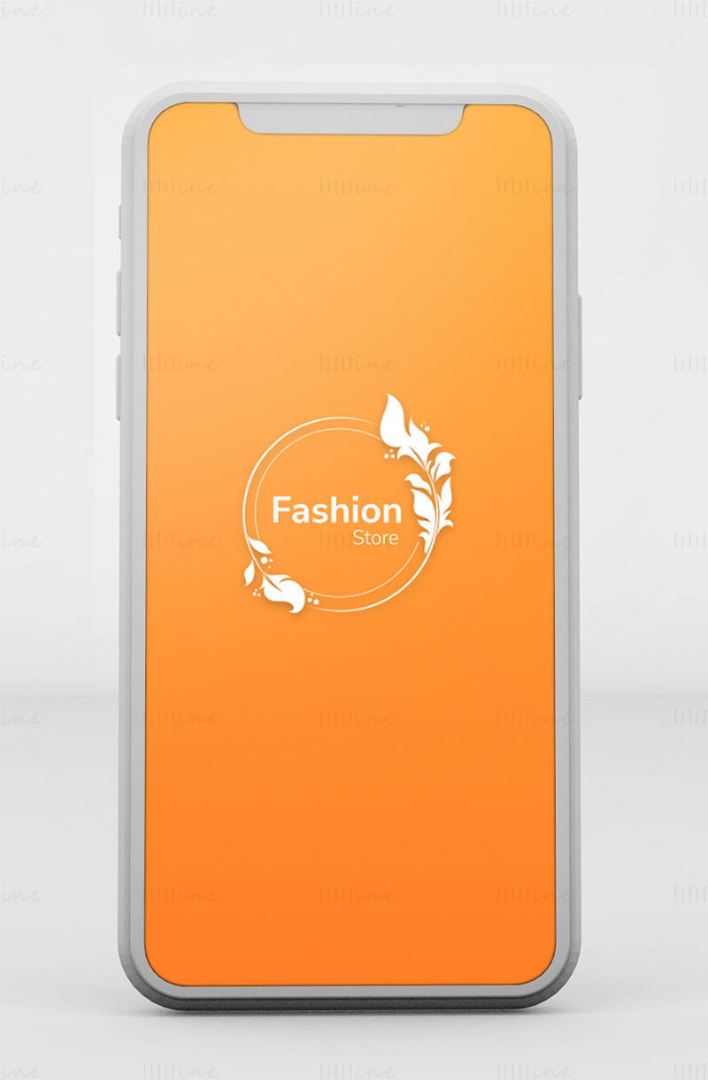 Fashion Mobile App Design UI UX Template