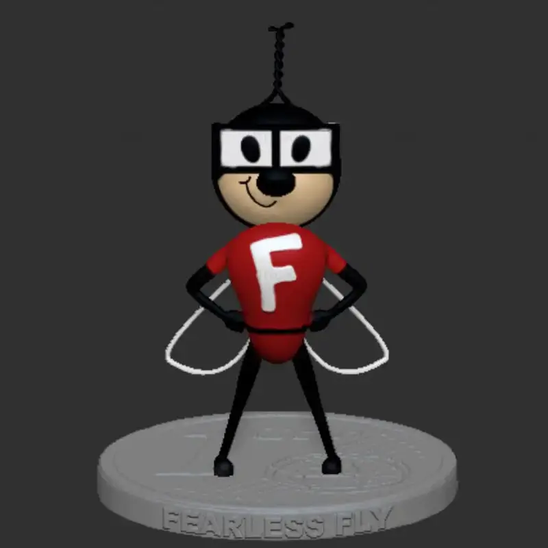 Modelo de impresión 3D de Fearless Fly STL