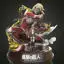 Female Titan Attack on Titan 3D Print Model STL