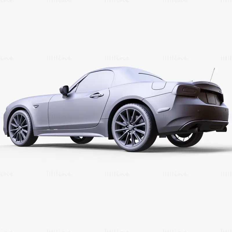 Fiat 124 Spider 3D модел