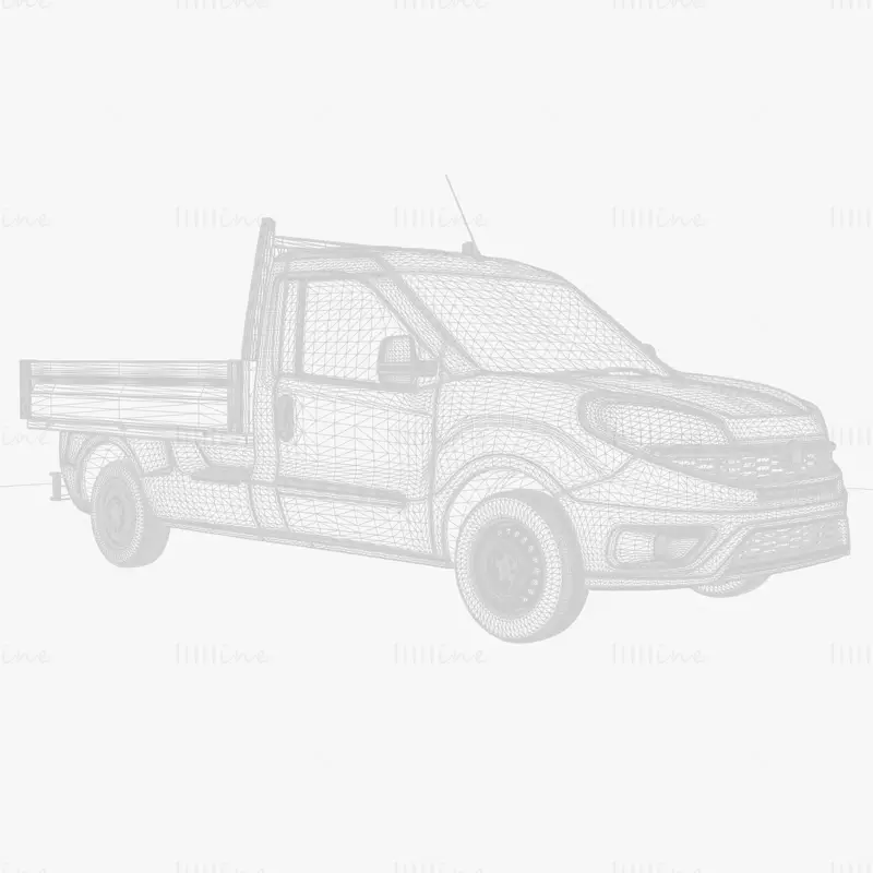 فیات Doblo Work U263 مدل سه بعدی