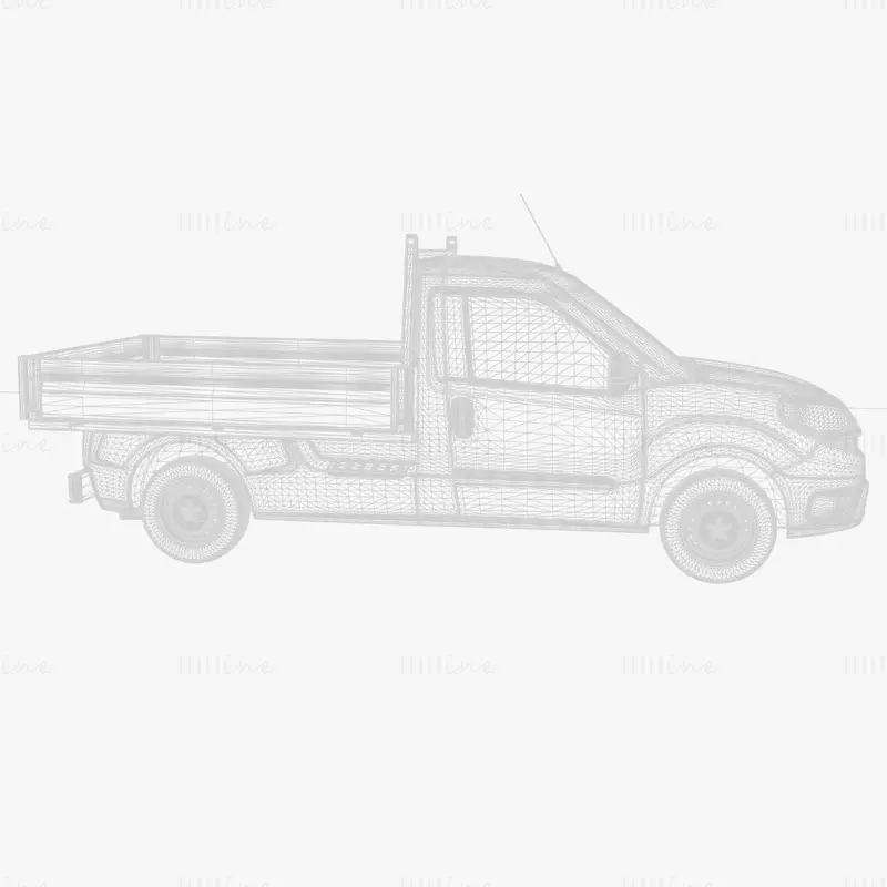 Fiat Doblo Work U263 3D Model