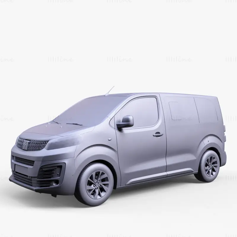 Fiat Ulysse l1 2022 Автомобил 3D модел