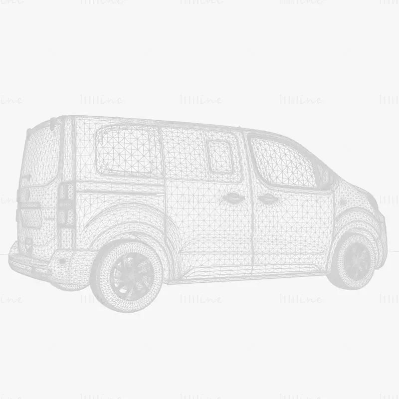 Fiat Ulysse l1 2022 Car 3D مدل