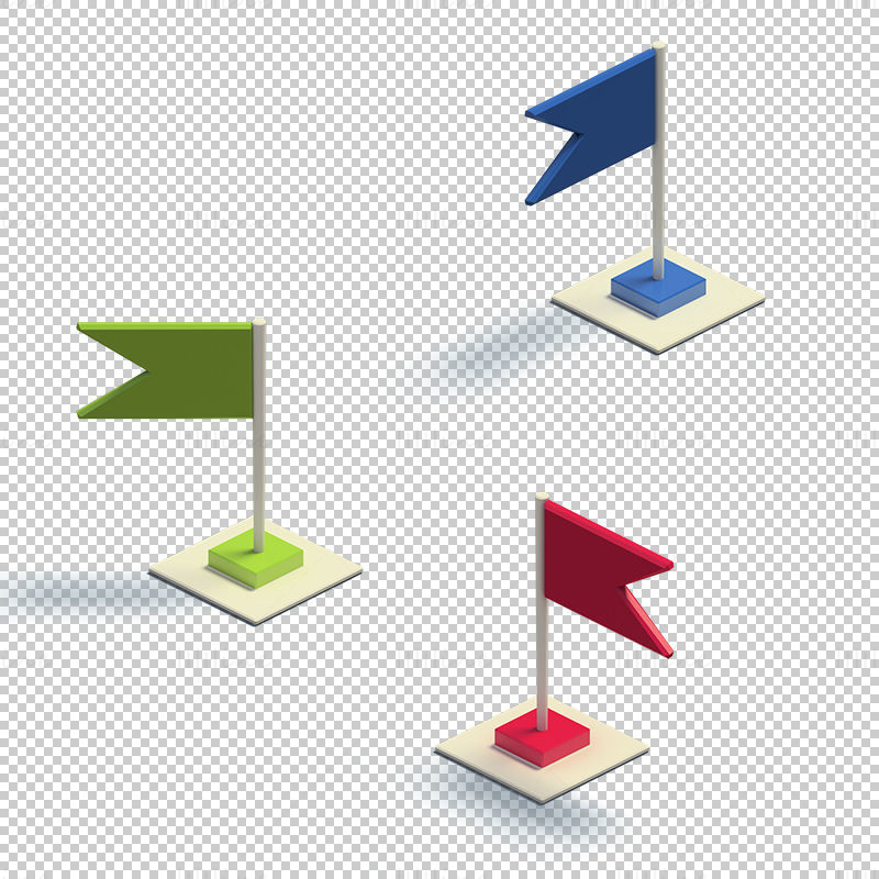 Flag 3d icons png
