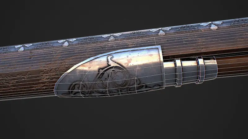 Flintlock Musket Model 3D