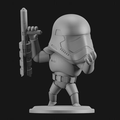 FN-2199 Stormtrooper 3D tiskový model