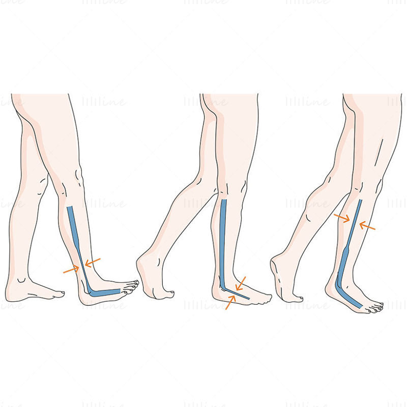 Foot pump vector