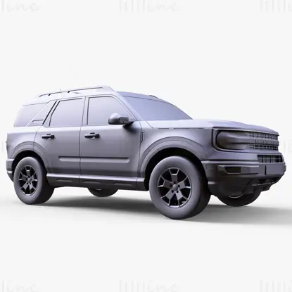 Ford Bronco 2021 modelo 3d