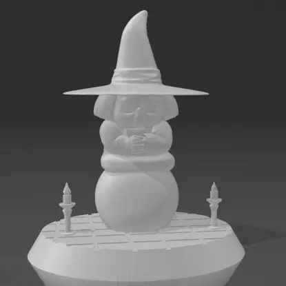 Fortuneteller Baba - Dragon Ball Z 3D Print Model STL FIles