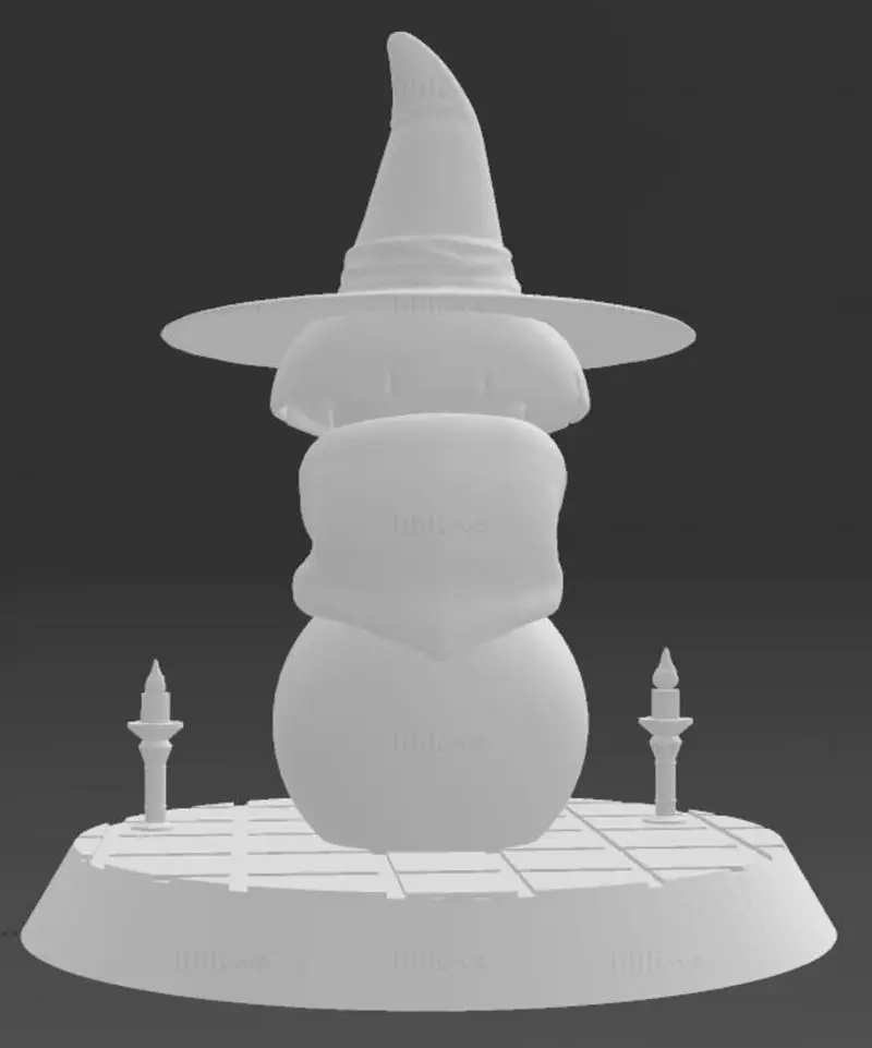 Fortuneteller Baba - Dragon Ball Z 3D Print Model STL FIles
