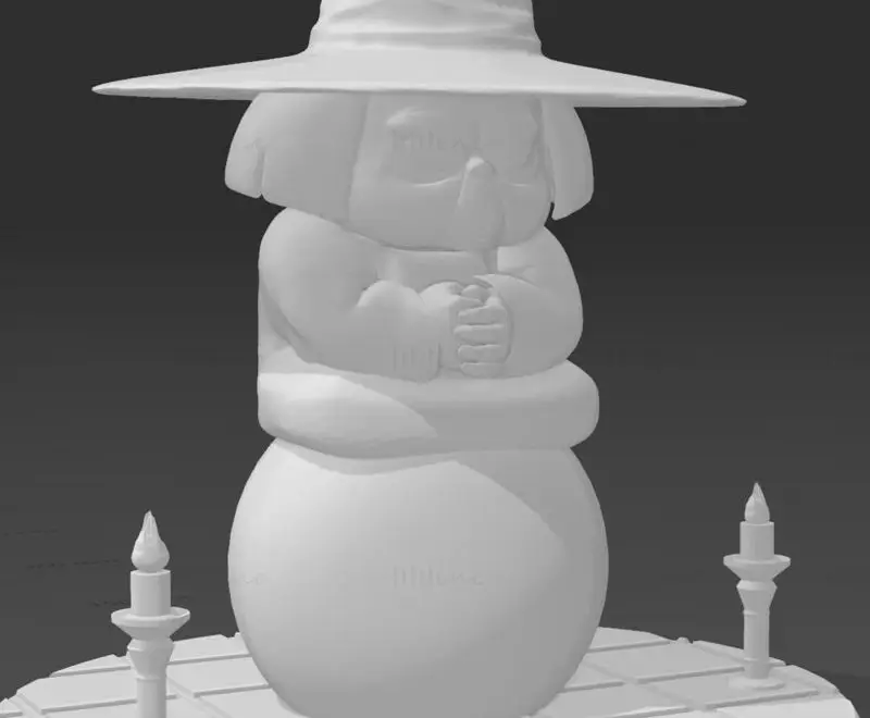 Fortuneteller Baba - Dragon Ball Z 3D Print Model STL FIles