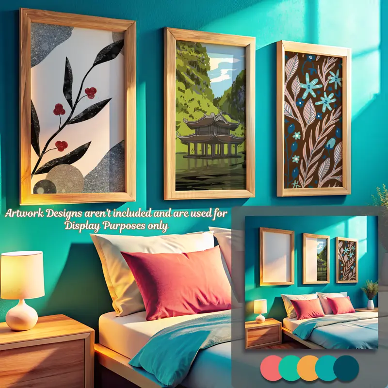 Frame Mockup Bundle Code RE-4 | Bedroom Design