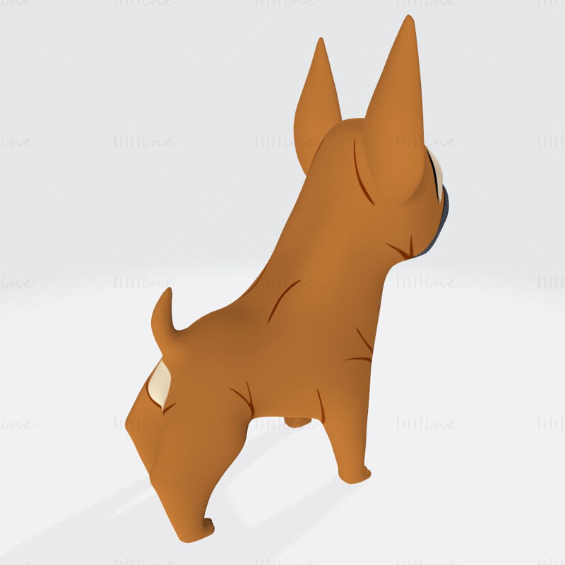 French Bulldog 3D Printing Model