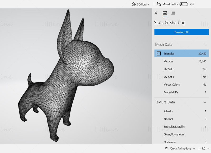 French Bulldog 3D Printing Model