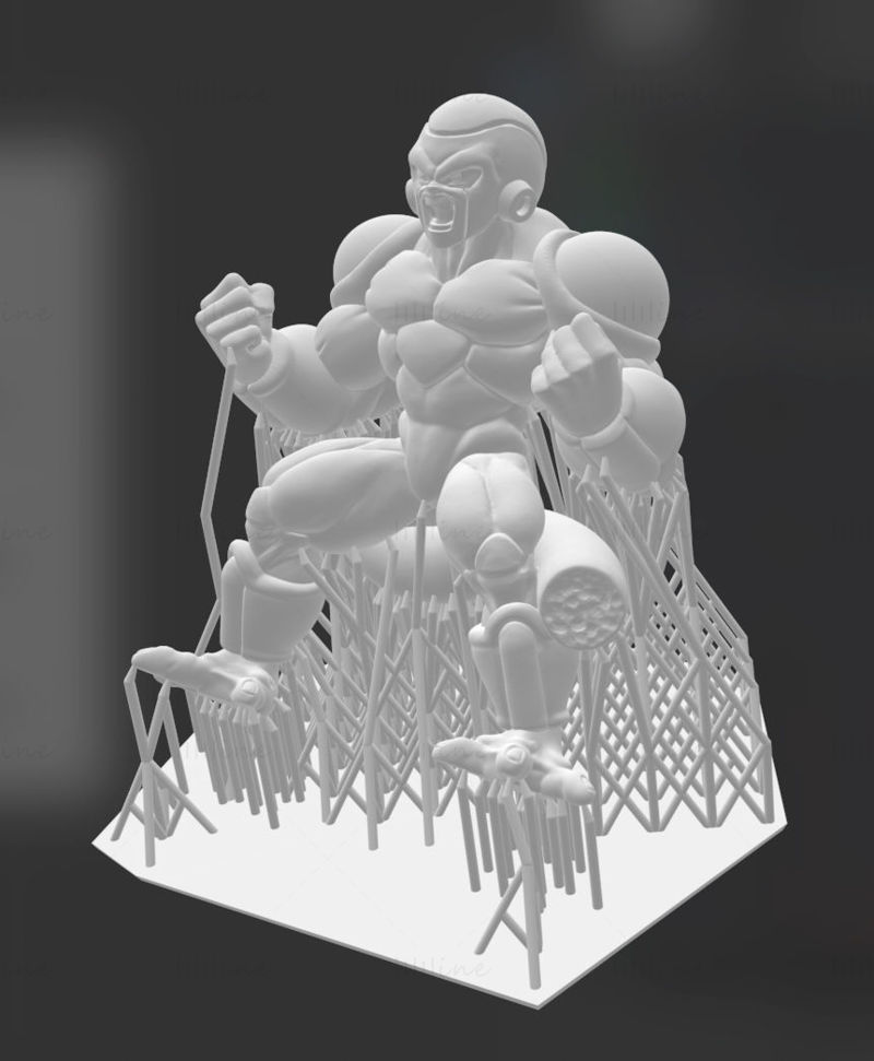 Frieza 3D-printmodel stl