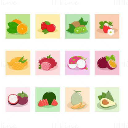 Fruit vector illustration