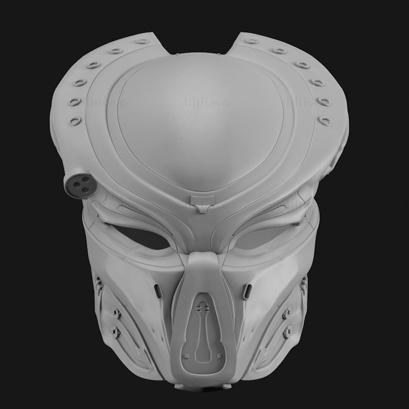 Fugitive Predator Helmet 3d printing model STL