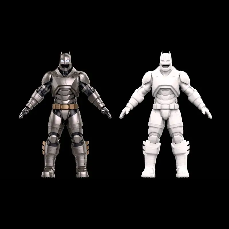 Volledige gepantserde Batsuit Batman vs Superman Cosplay 3D Print Model STL