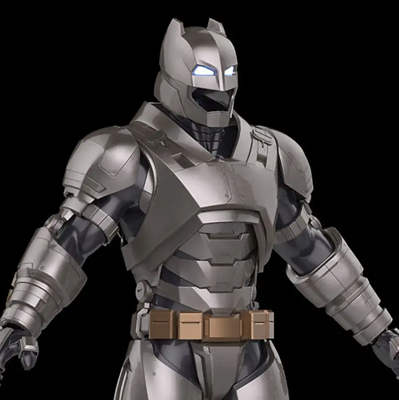لباس زرهی کامل بتمن در مقابل سوپرمن Cosplay چاپ سه بعدی مدل STL