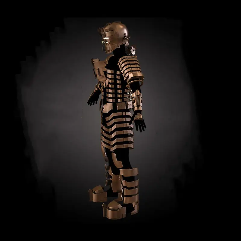 Teljes készlet páncél Dead Space Isaac Clarke 3D Print Model STL