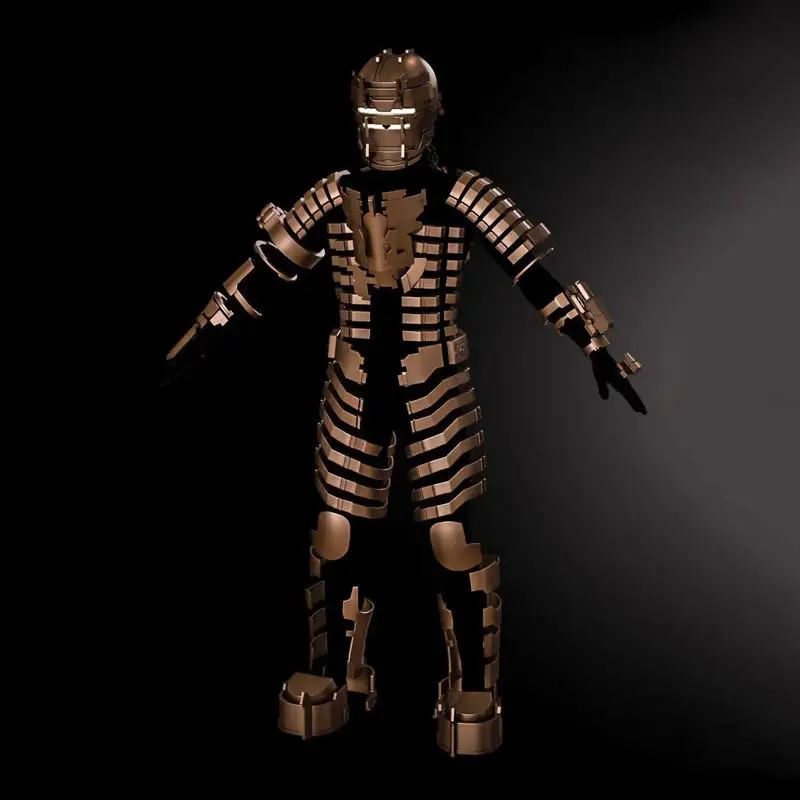 مجموعه کامل Armor Dead Space آیزاک کلارک چاپ سه بعدی مدل STL