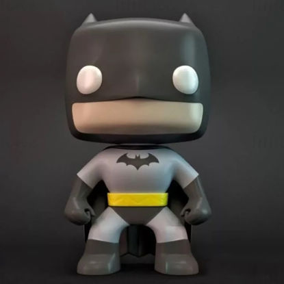 نموذج الطباعة Funko Batman ثلاثي الأبعاد STL