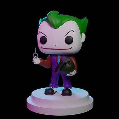 مدل پرینت سه بعدی Funko Joker
