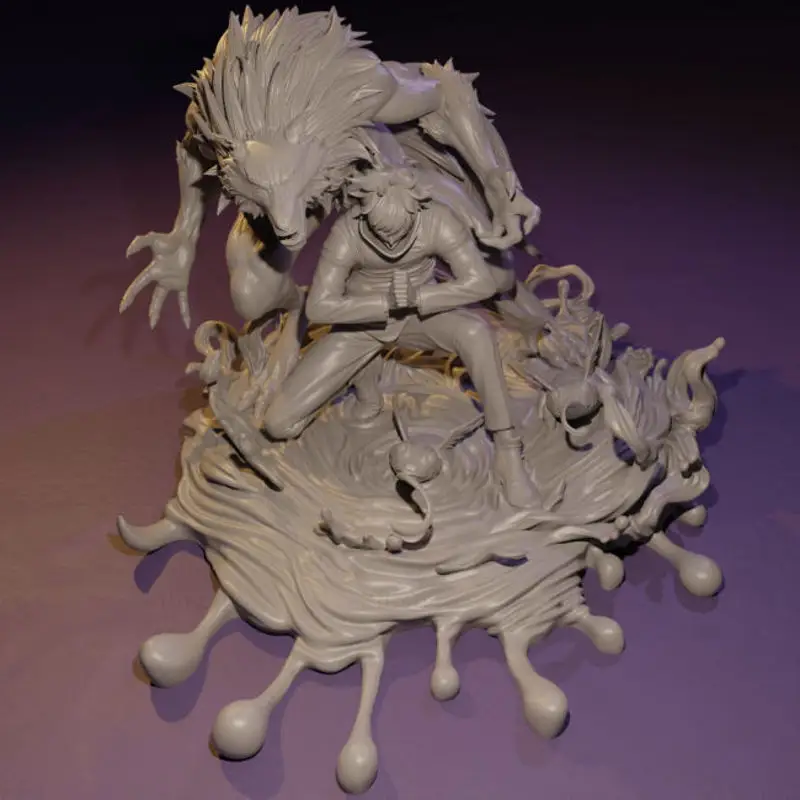 Fushiguro Megumi - Jujutsu Kaizen 3D tiskalni model STL