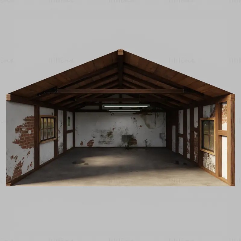 Garage kits Assets Blender 3D Scene