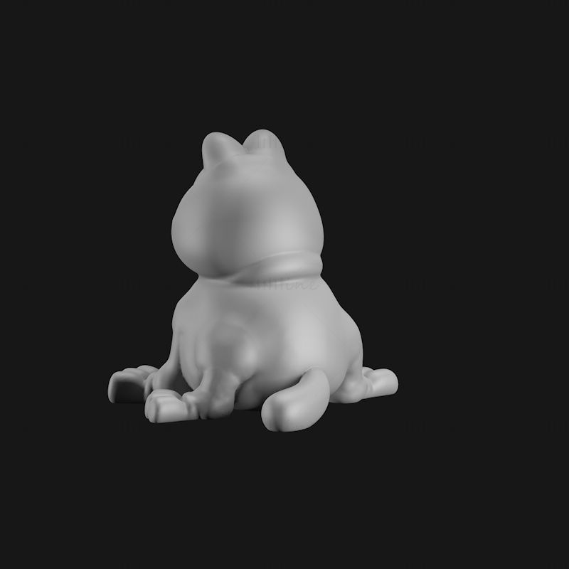 Modelo de impressão 3D Garfield STL