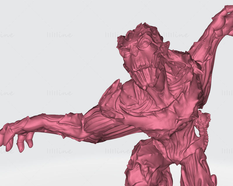 Gargoyles Running 3D Print Model STL