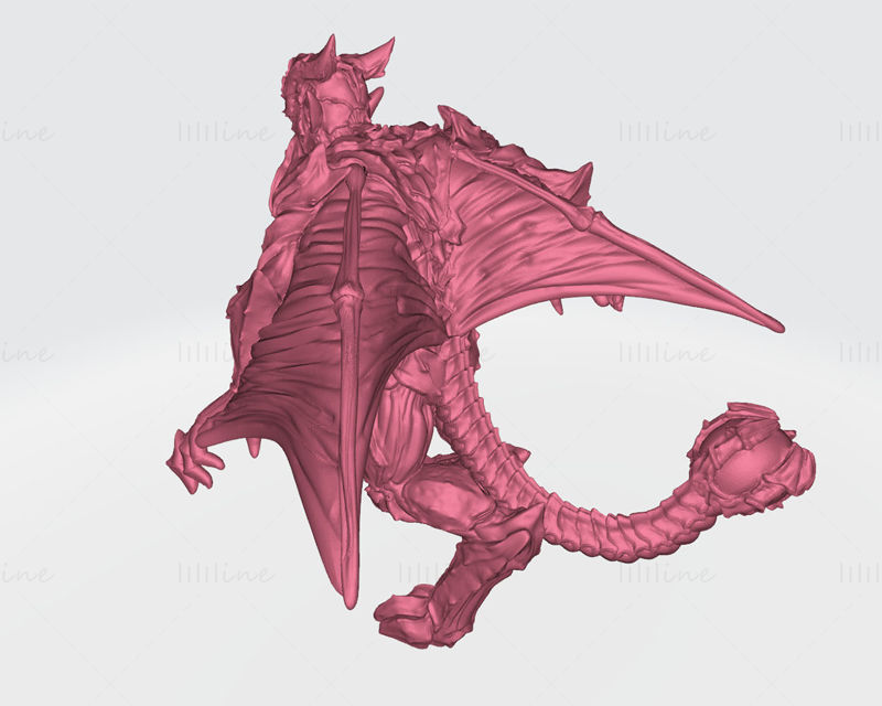 Gargoyles Standing 3D Print Model STL