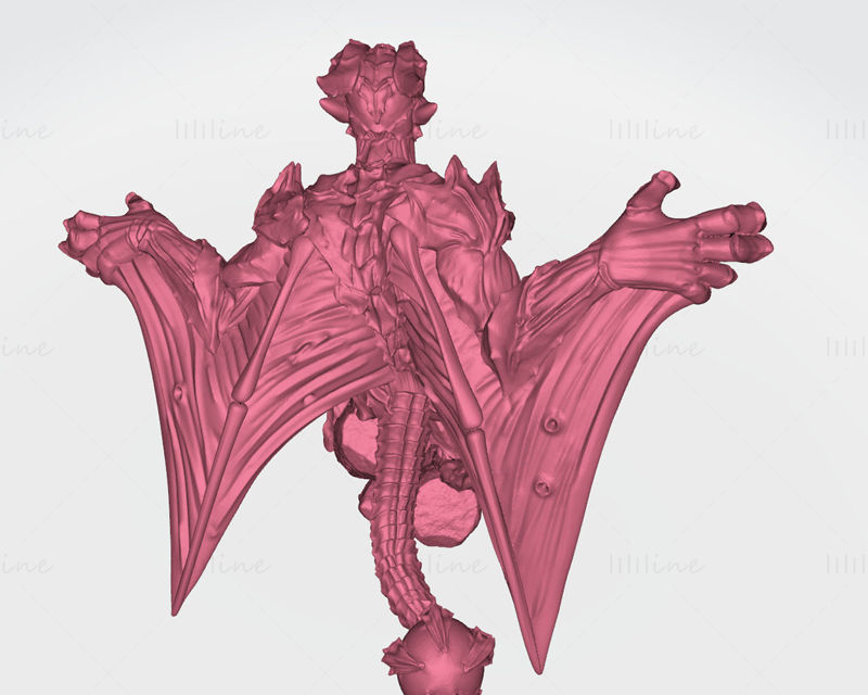 Statue de gargouilles modèle d'impression 3D STL