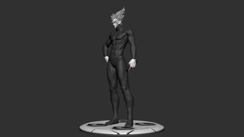 Garou - One Punch Man 3D Printing Model STL