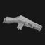 Gatling Assault Pistol 3d print model STL