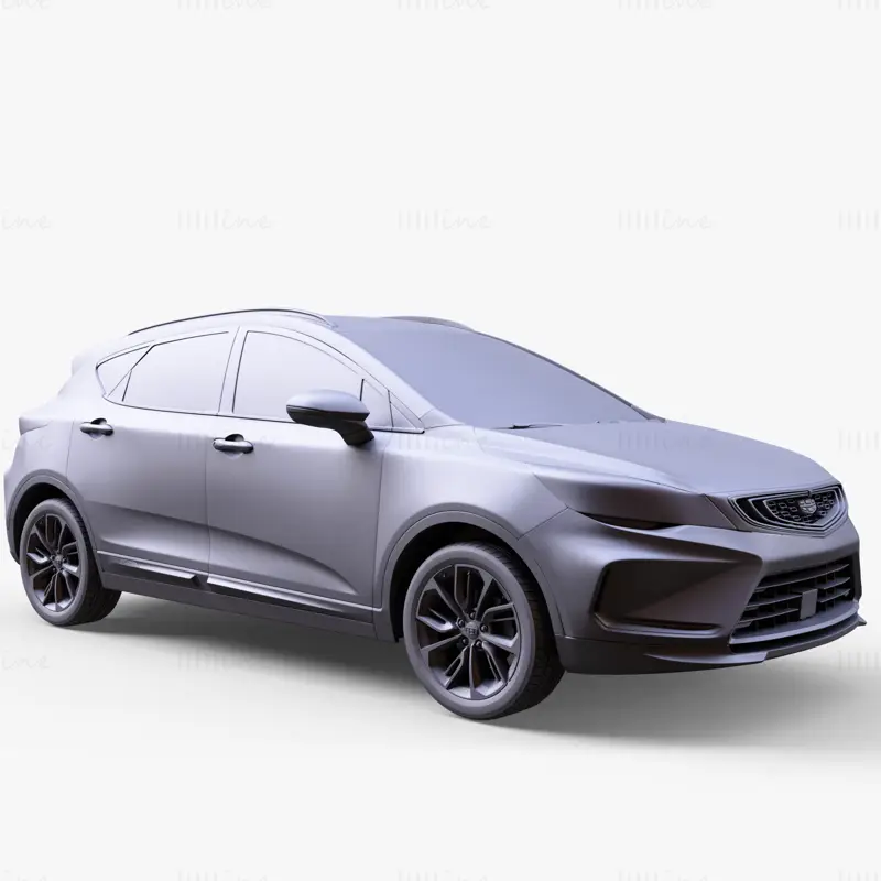 Geely Emgrand GS Car 3D Model