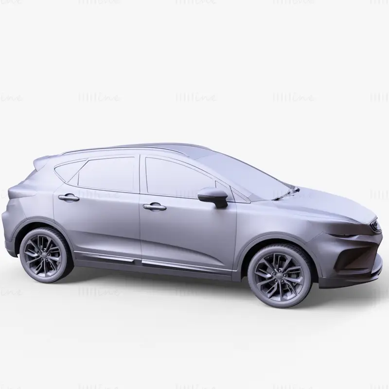 Geely Emgrand GS Car 3D Model