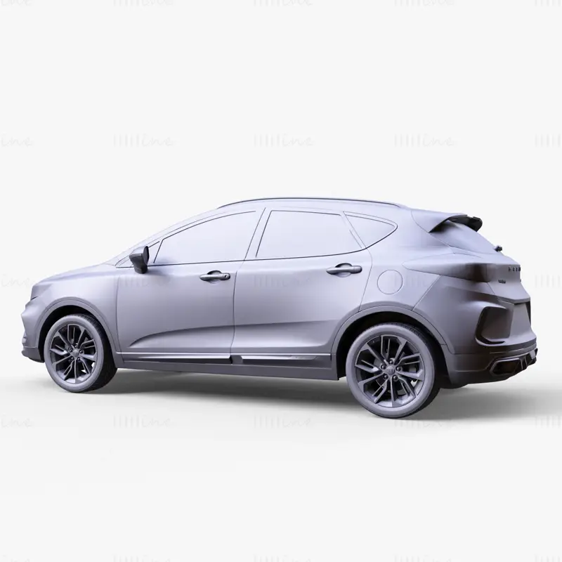 Geely Emgrand GS Car 3D Model