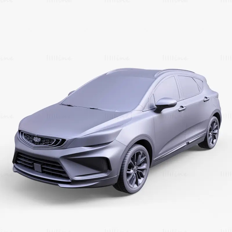 Geely Emgrand GS Car 3D Model