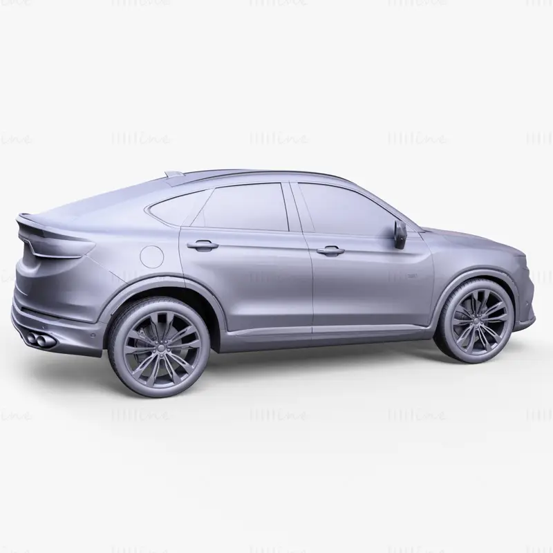 Voiture Geely Xing Yue modèle 3D