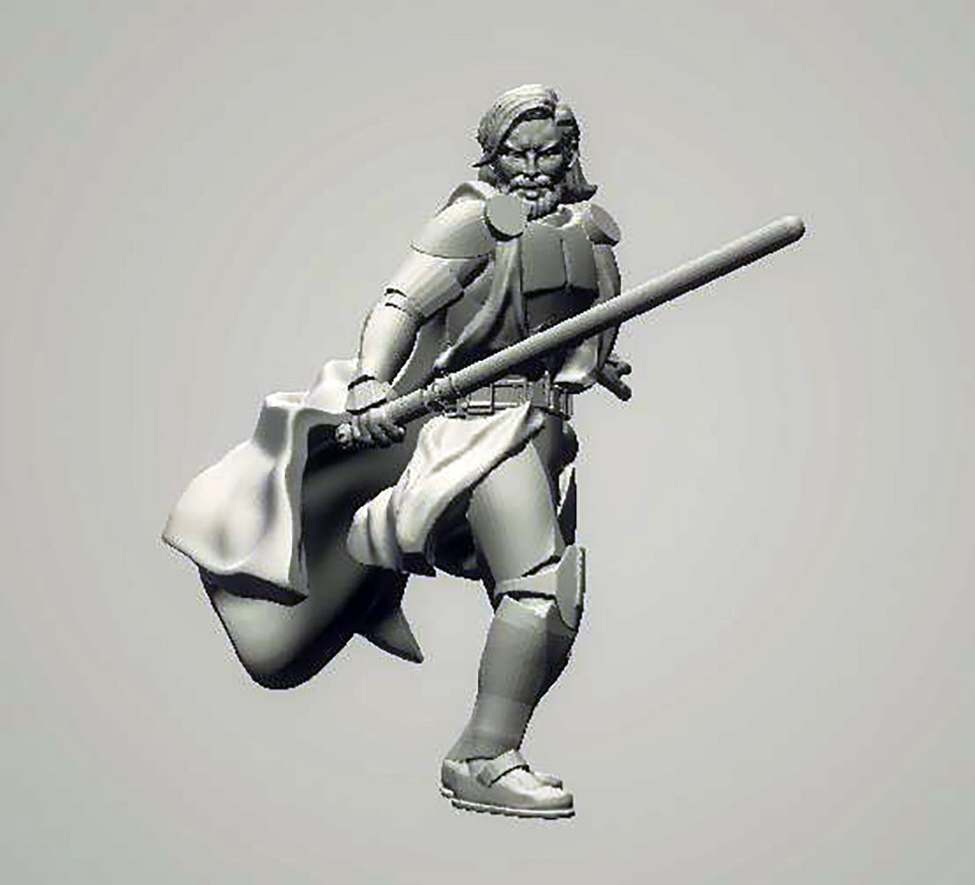 General Benjamin 3D Printing Model STL