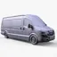 Generic Van Heavy 3D Model