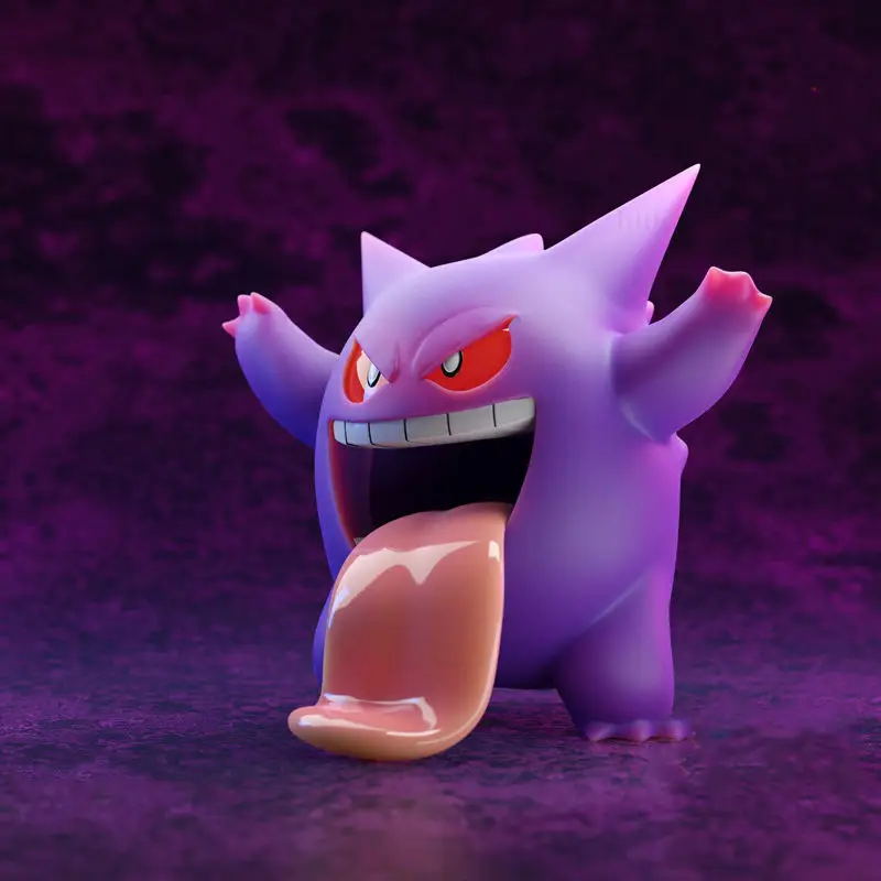 Gengar Pokemon 3D Printing Model STL