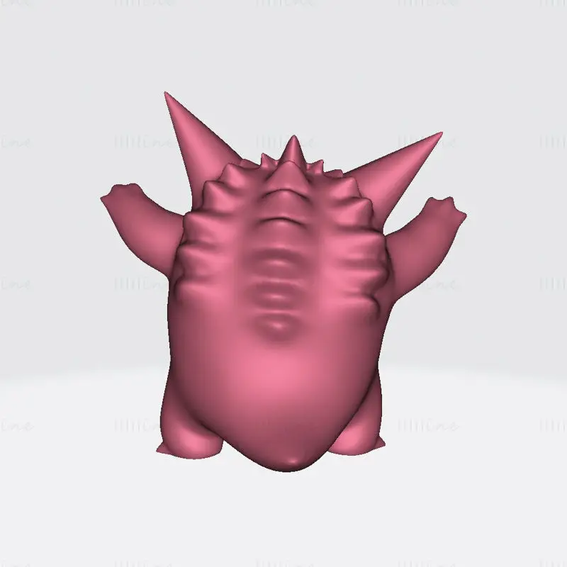 Gengar Pokemon 3D Printing Model STL