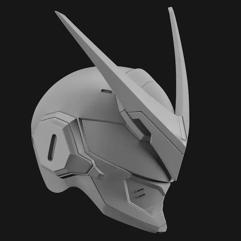 Modello di stampa 3D per casco Genji Sentai Overwatch, file STL, indossabile per cosplay