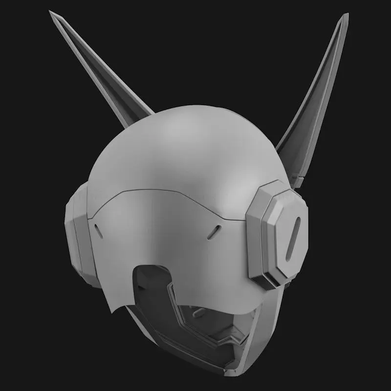 Modello di stampa 3D per casco Genji Sentai Overwatch, file STL, indossabile per cosplay