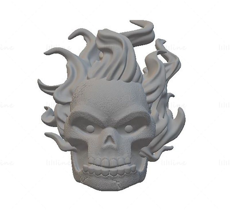 Ghost Rider 3D-Modell bereit zum Drucken STL