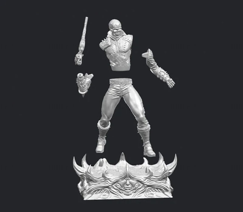Ghost Rider 3D Printing Model STL